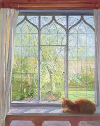 Fenêtre au printemps, 1992